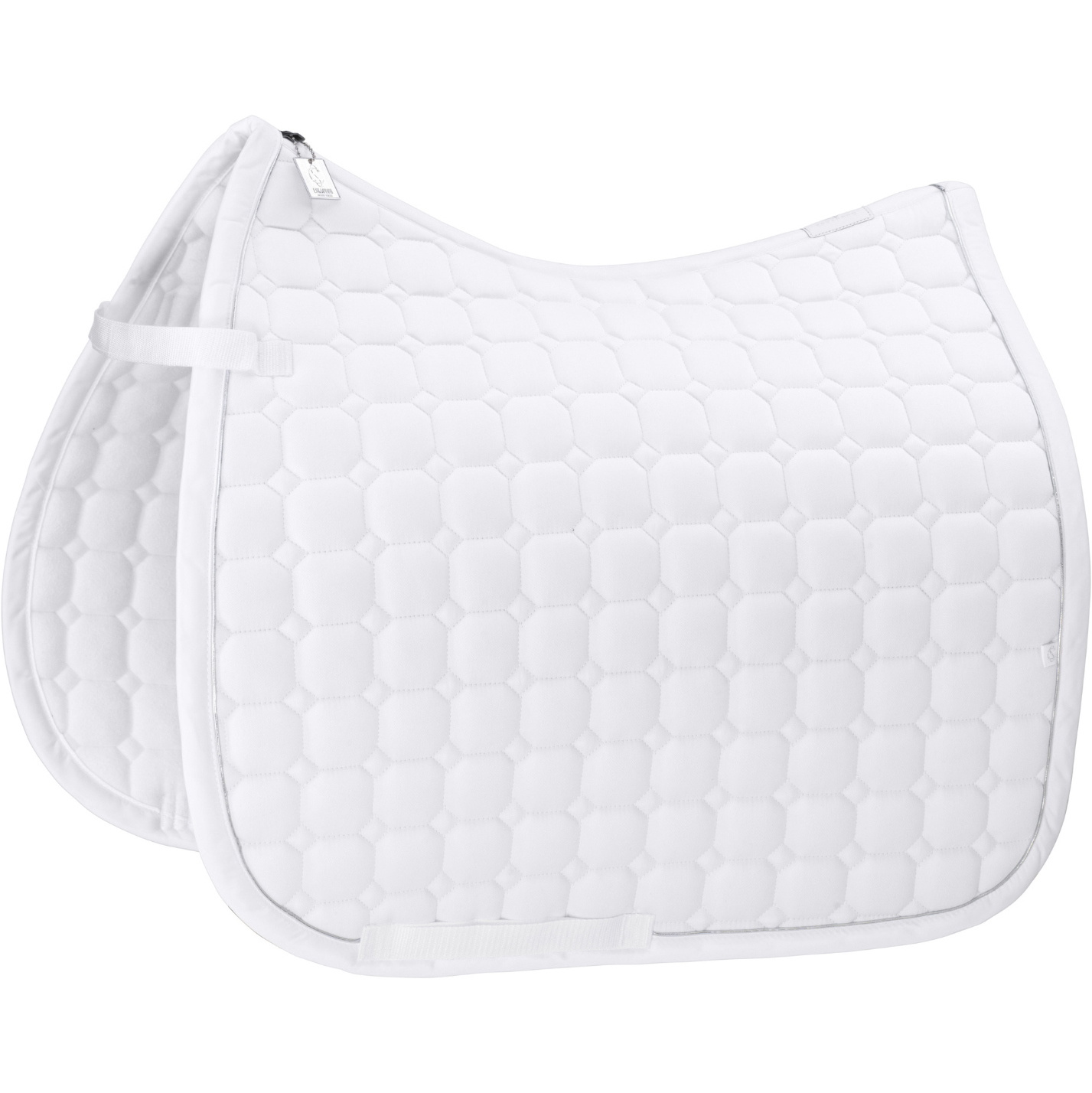 2025 Eskadron Cotton Saddle Cloth 211075 412 - White